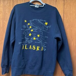 Mens Fruit of The Loom Alaska Crewneck